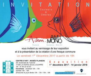 01 Déc 2017/ 14 Janv 2018 Couleurs & Ombres Ferté sous Jouarre 77260 01 Déc 2017/ 14 Janv 2018 Couleurs & Ombres Ferté sous Jouarre 77260